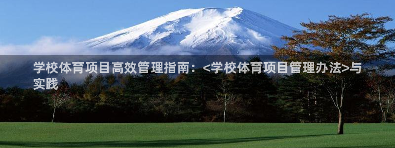 必一体育APP：学校