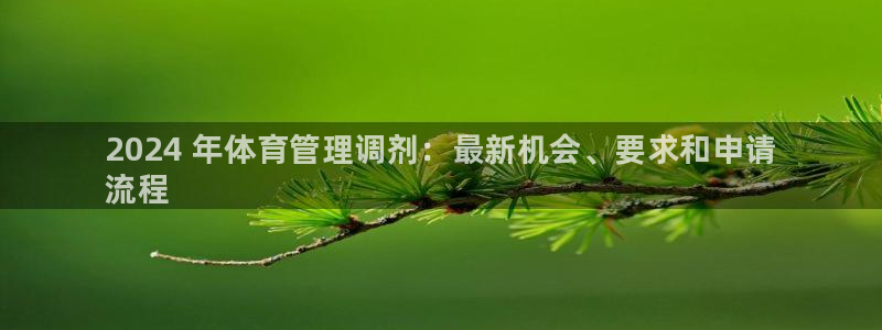 必一体育官方下载入口：2024 年体育管理调剂：最新机会、要