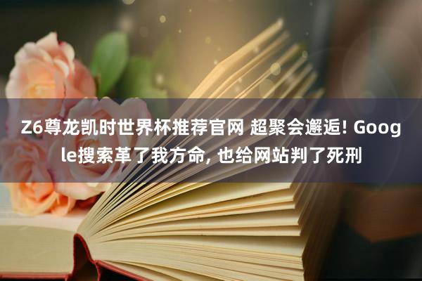 Z6尊龙凯时世界杯推荐官网 超聚会邂逅! Google搜索革了我方命, 也给网站判了死刑